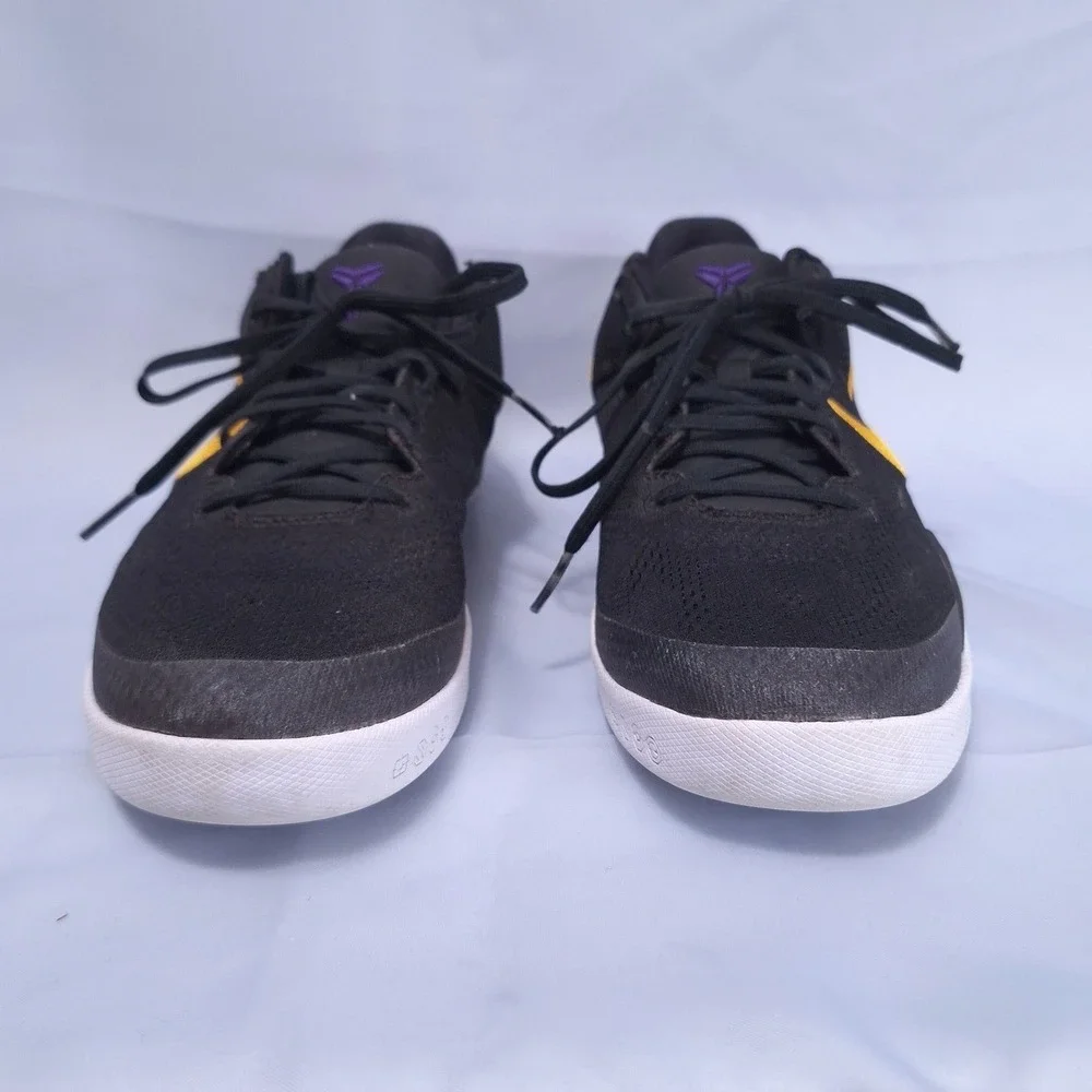 Nike Kobe 8 Protro Lakers Away Black Gold FN0266-002‎ Youth 7Y Women 8.5 EUR 40